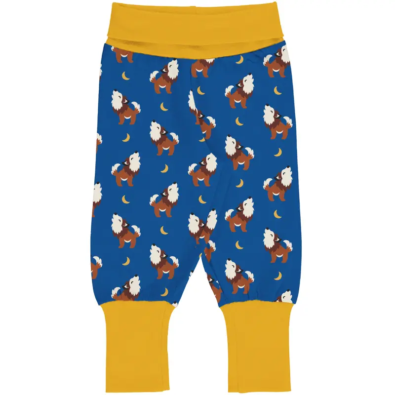 Maxomorra - Pants Waist Wolf - Broekje Wolf