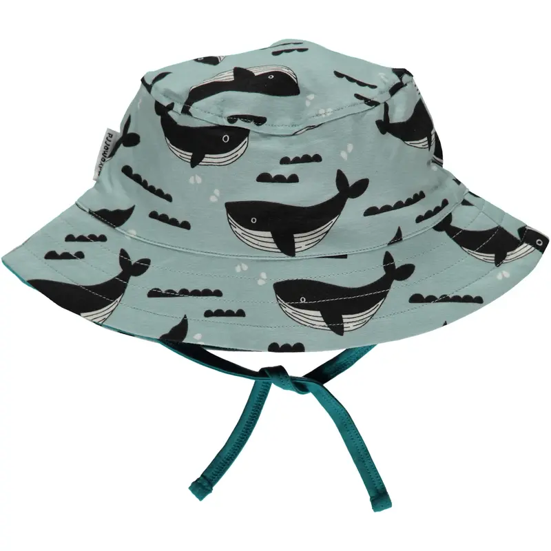 Maxomorra Sunhat Whale Ocean - Zonnehoedje Walvissen