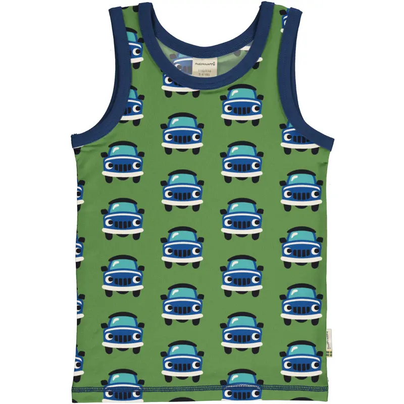 Maxomorra Tanktop Car - Hemdje Auto's