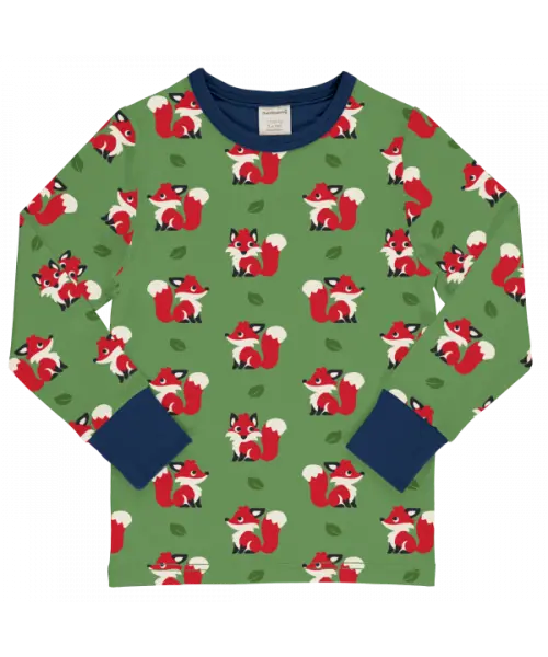 Maxomorra - Top LS Fox - Longsleeve Vossen