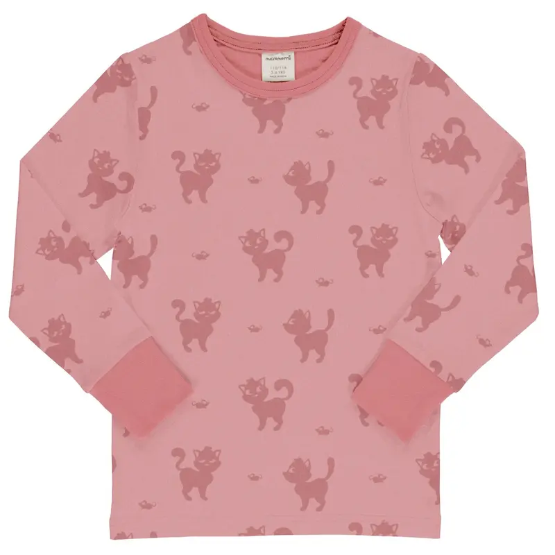 Maxomorra - Top LS Mono Cat - Kat