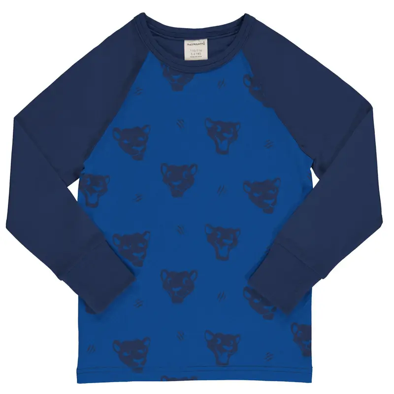 Maxomorra - Top LS Mono RAGLAN Panther - Panter