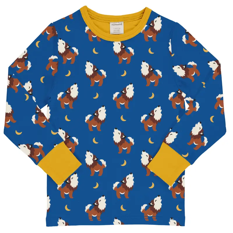 Maxomorra - Top LS Wolf - Longsleeve Wolf