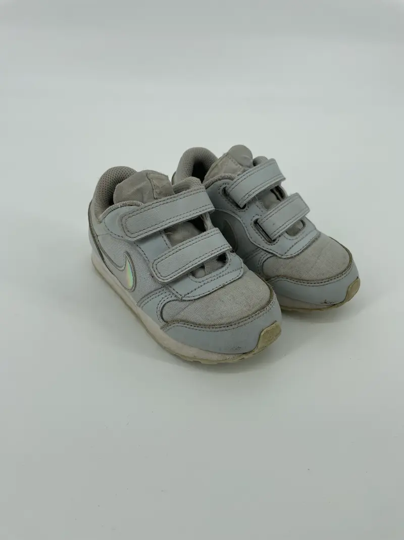 MD Runner 2 Sneakers Lichtblauw Klittenband Maat 25