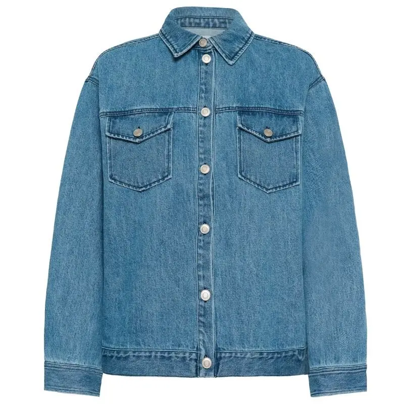 Medium Blue Denim denim jacket Pindre