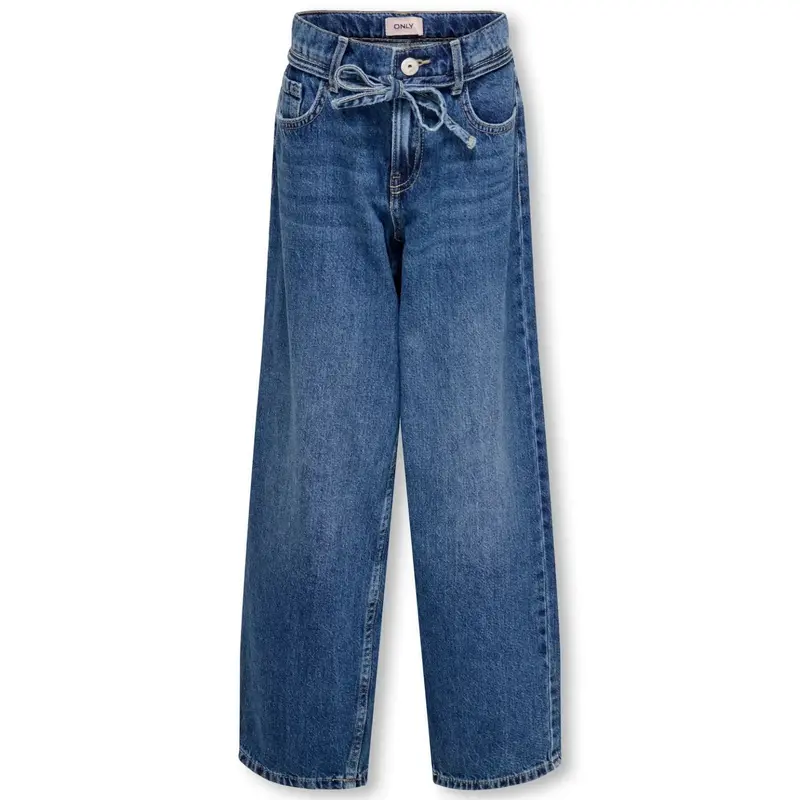 Medium Blue Denim straight fit jeans Gianna