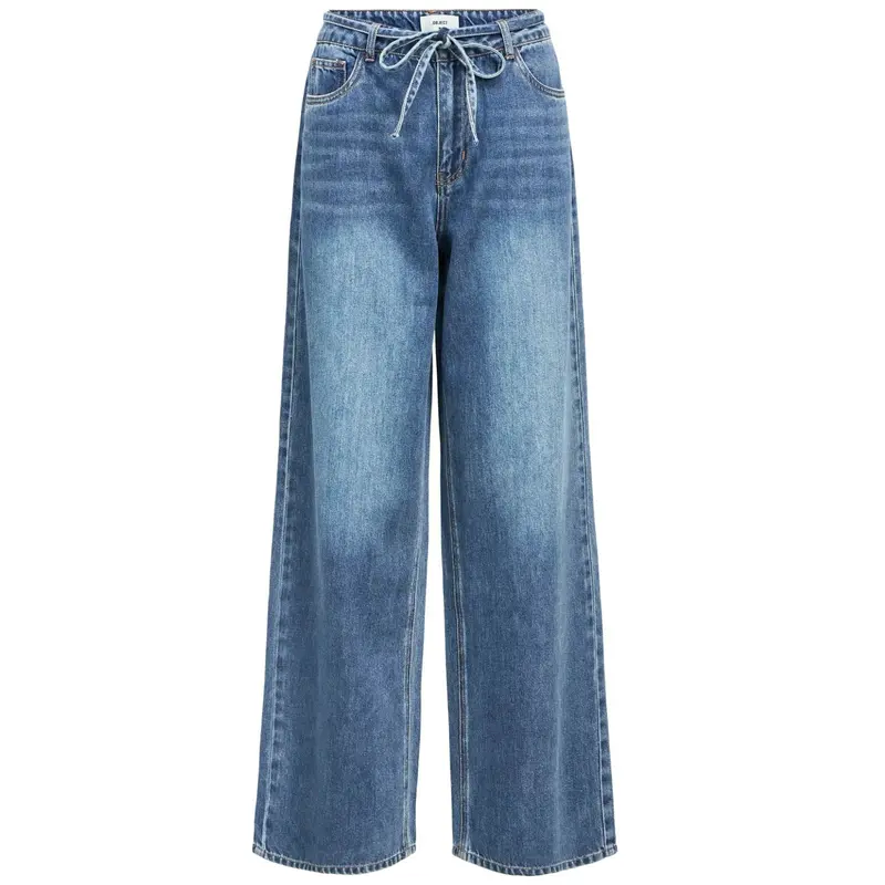 Medium Blue Denim wide fit jeans Rosie
