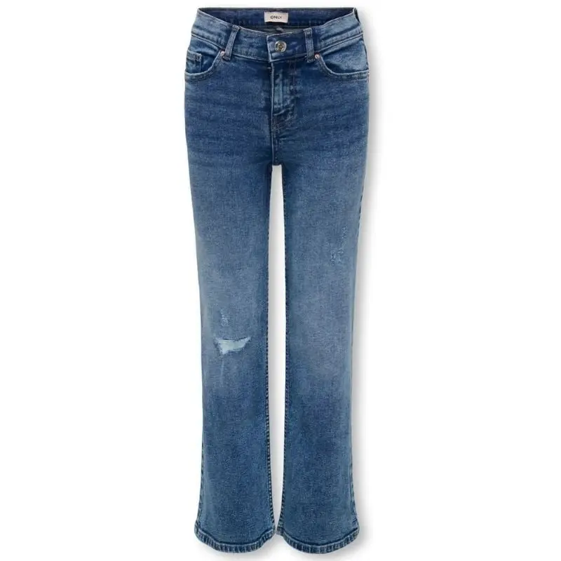 Medium Blue Denim wide jeans Juicy Damaged