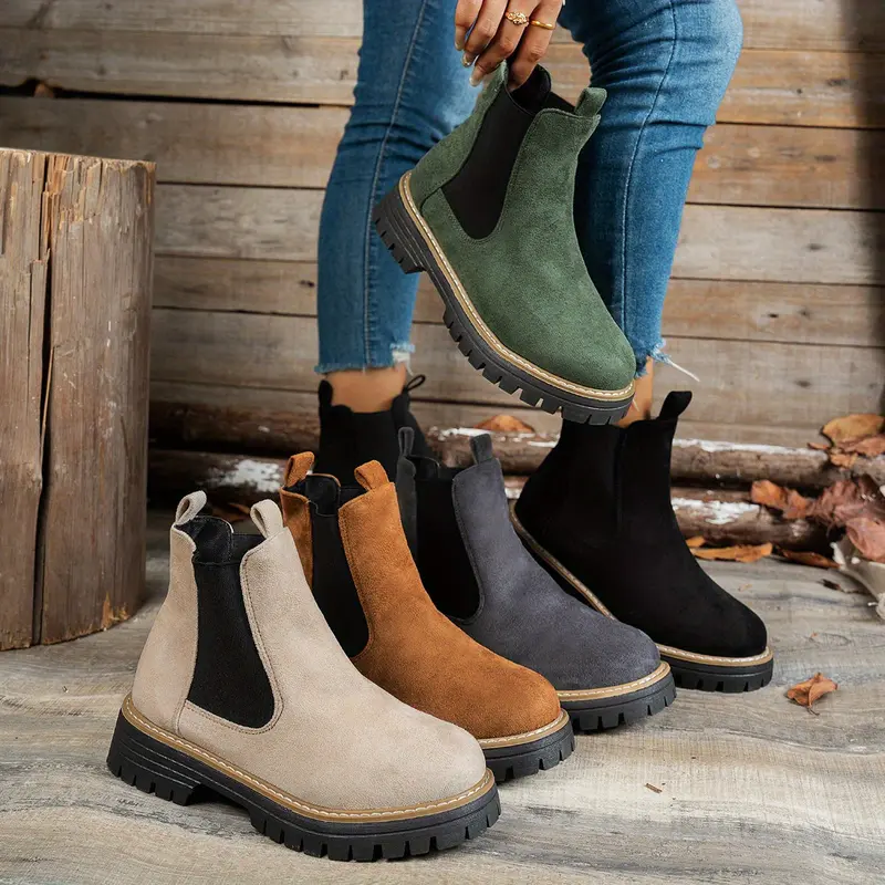 Mehetabel | Damen Stiefeletten mit Plateausohle
