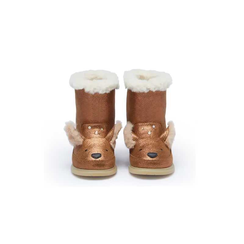 Meloniek Boots | Deer | Bronze Metallic Leather