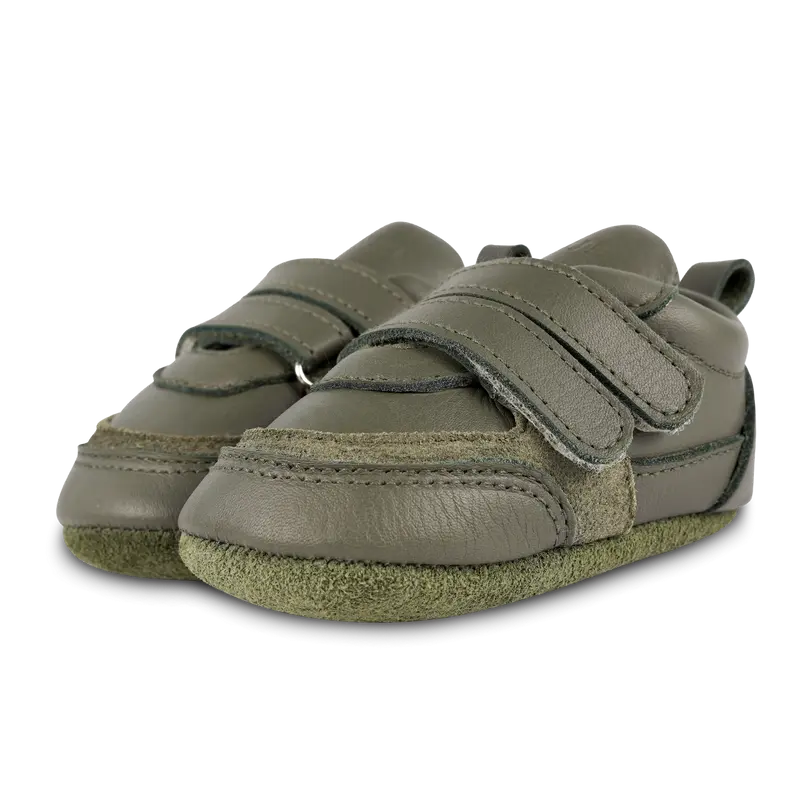 Merijn Sneakers | Olive Leather