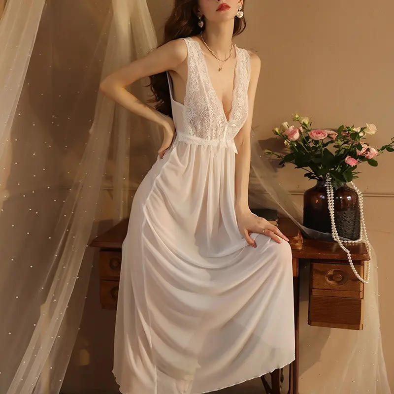 Mesh Sling Nightdress Home Sleepwear