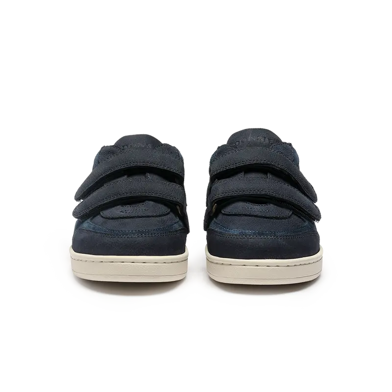 Meyo Sneakers | Navy Betting Leather