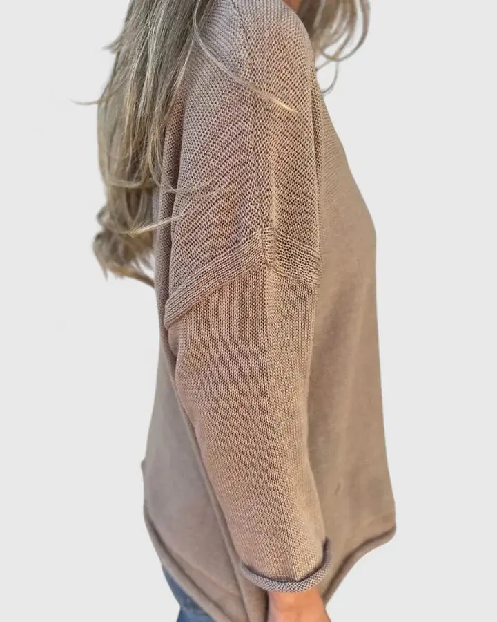 Michelle | Luftiges Und Stilvolles Pullover-Top Für Damen
