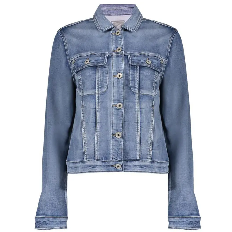 Mid Blue Denim jeans jacket Sabine