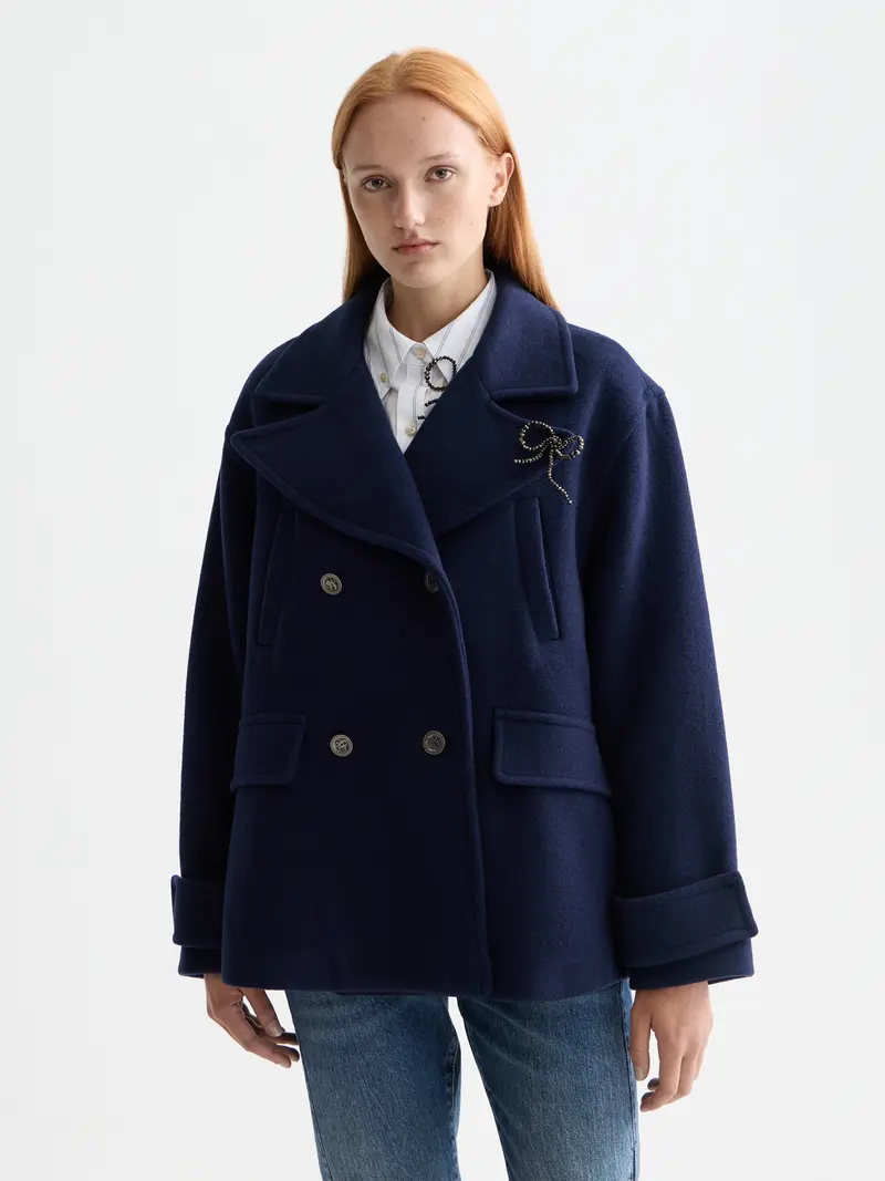 Mid Length Peacoat
