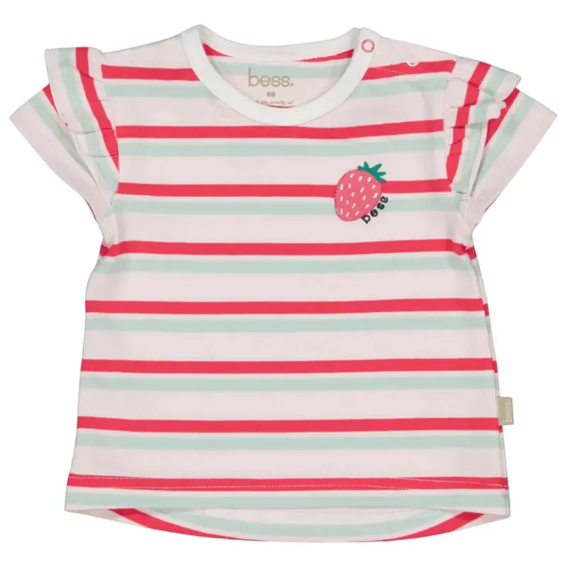 Mintgroen gestreept t-shirt Striped 261104