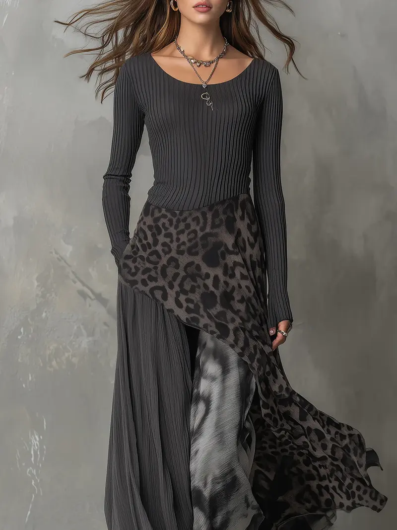 Mirelyss – Stilvolles, lässiges Maxikleid