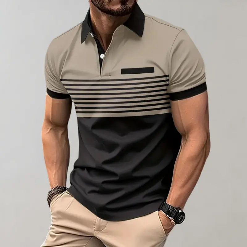 Moderne weiche Sommer-Polo-Shirt