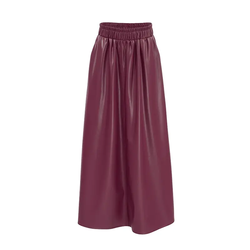 Modieuze stijlvolle high-end midi-rok