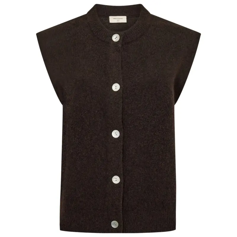 Mole Melange mouwloos vest Alpa