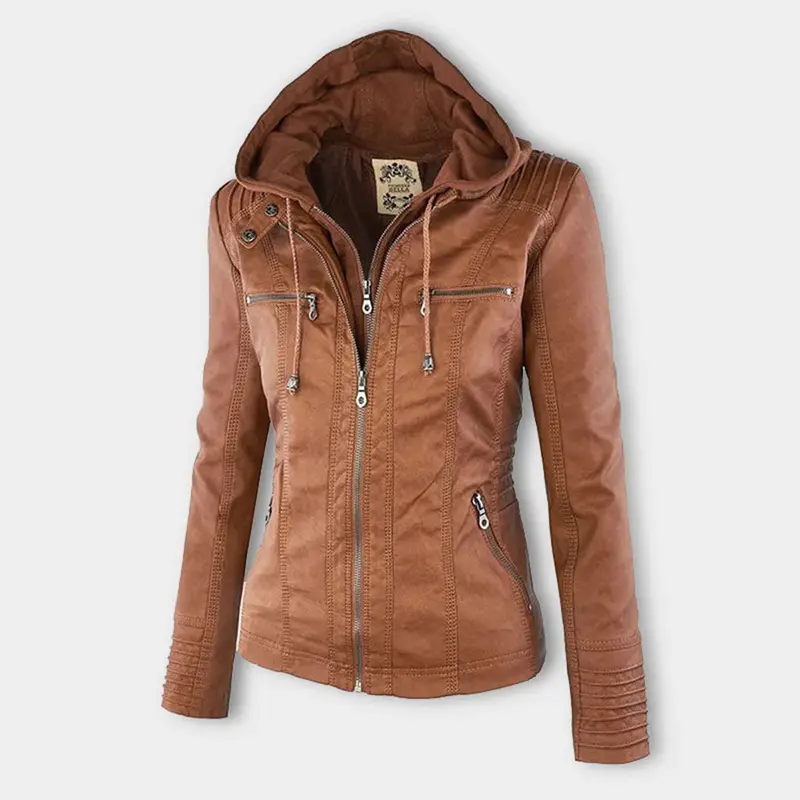 Monika™ | Robuste und elegante Lederjacke