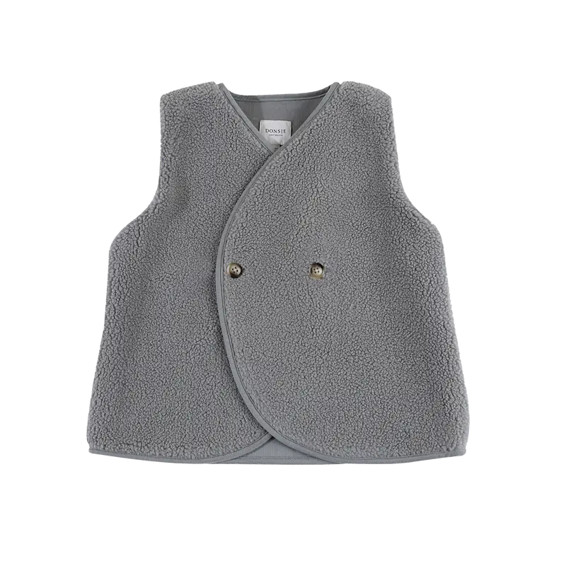 Monty Gilet | Lava Grey