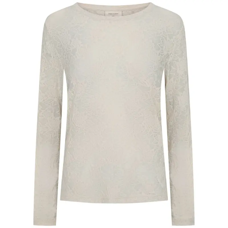 Moonbeam floral mesh top Esvia
