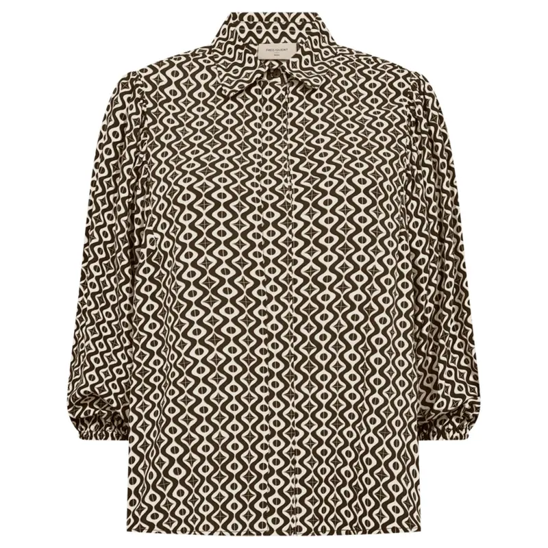 Moonbeam met Mole geprint shirt Adney