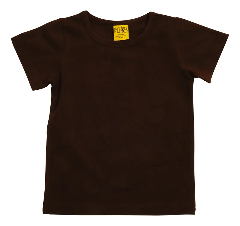 More Than A Fling - T Shirt Chocolate Brown