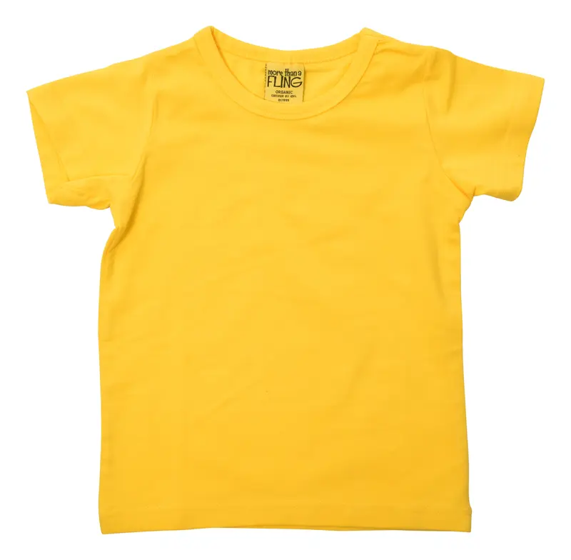 More Than A Fling - T Shirt Dandelion Yellow