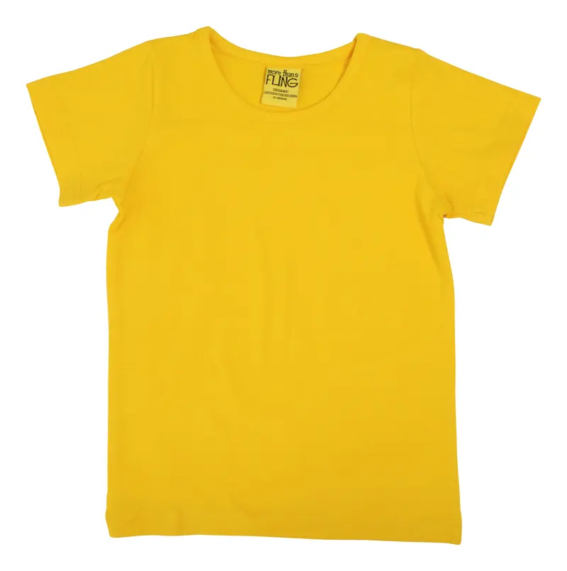 More Than A Fling T Shirt Lemon Chrome