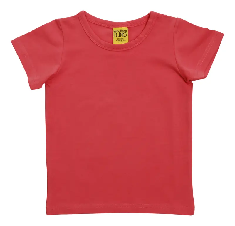 More Than A Fling T Shirt Strawberry Pink