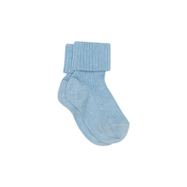 MP Denmark Cotton Baby Rib Socks Sky Way