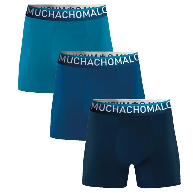 Multicolor 3-pack boxershorts Cotton Solid MEN