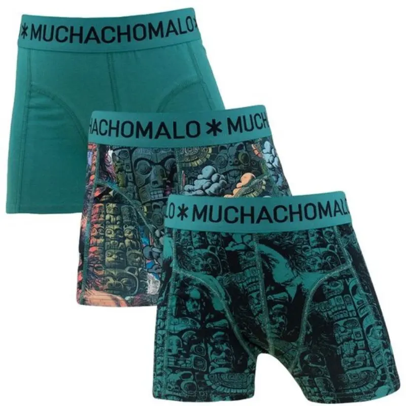 Multicolor 3-pack boxershorts Totem Horse