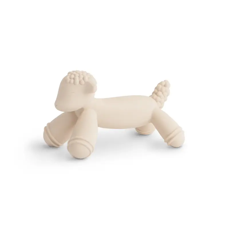 Mushie Lamb Figurine Teether