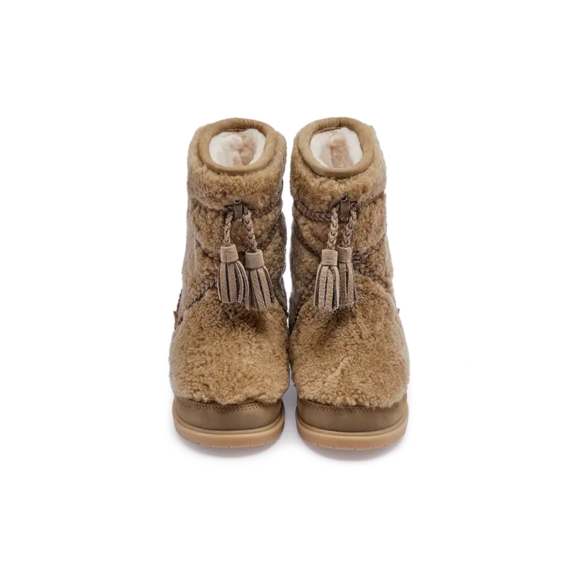 Myril Boots | Stone Sheep Wool