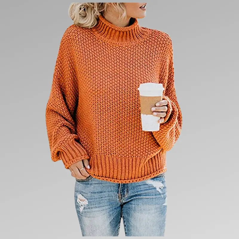 Natascha | Lockerer Winter Strickpullover