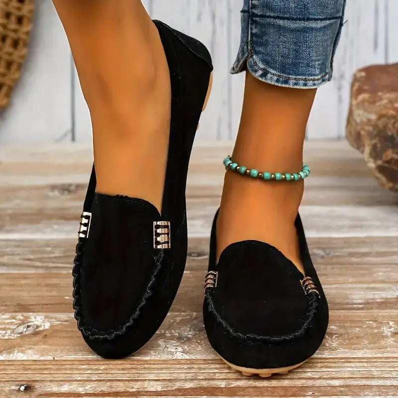 Nevaeh | Gummisohle Flache Sohle Ballerinas