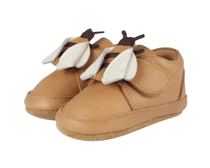 Niek Sneakers | Bee | Camel Classic Leather