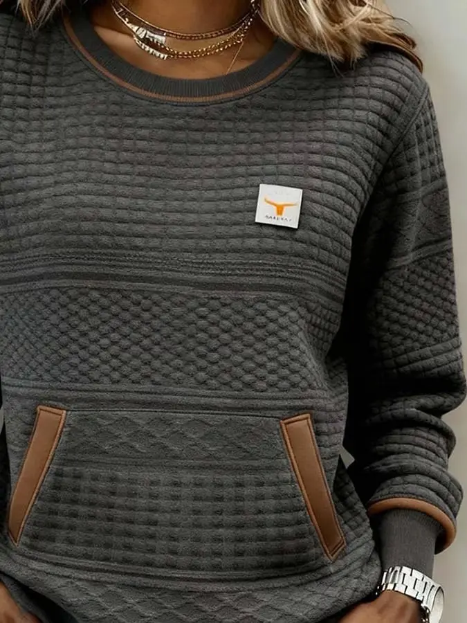 Nina | Damen Retro-Pullover für Freizeit und Natur