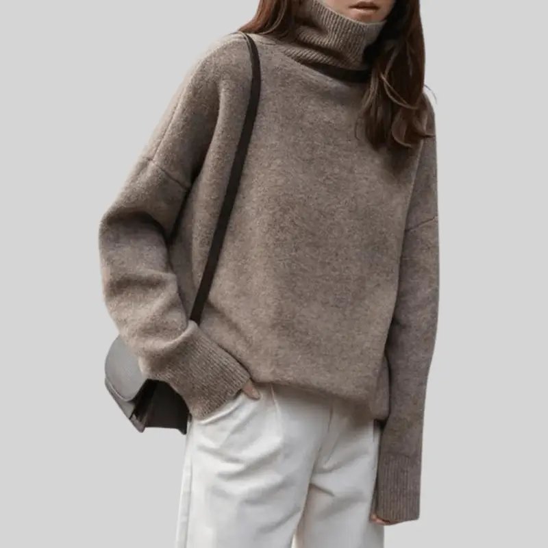 Nina | Trendiger Rollkragenpullover für Damen
