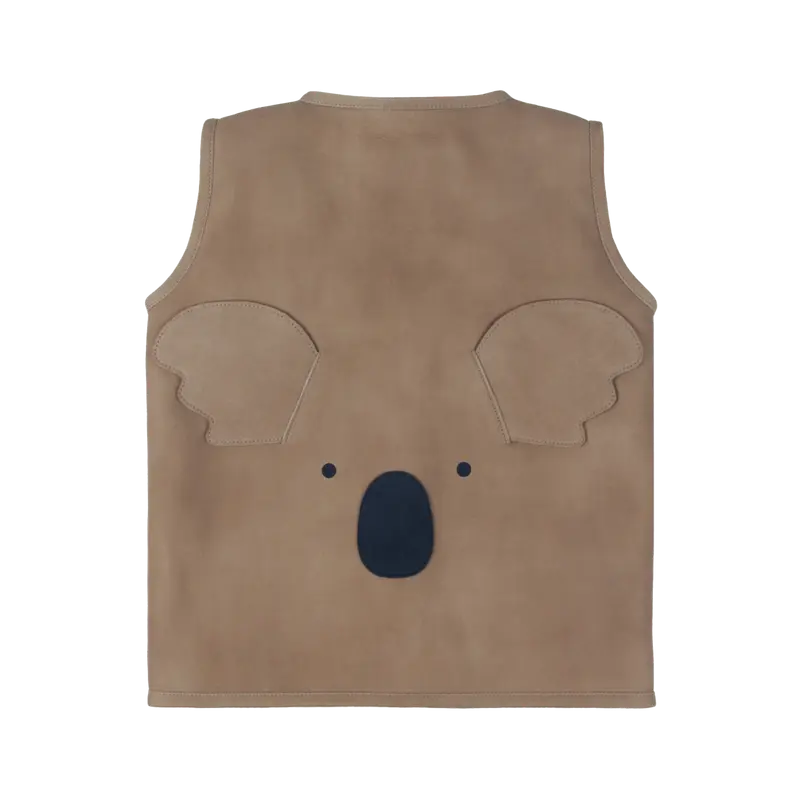 Noa Gilet | Koala | Truffle Nubuck