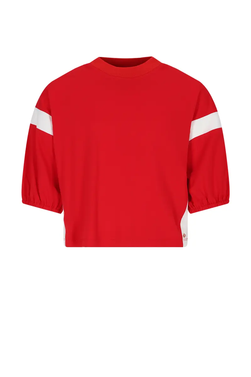 Nobell - Kess Wijde Crop Sweater Rood