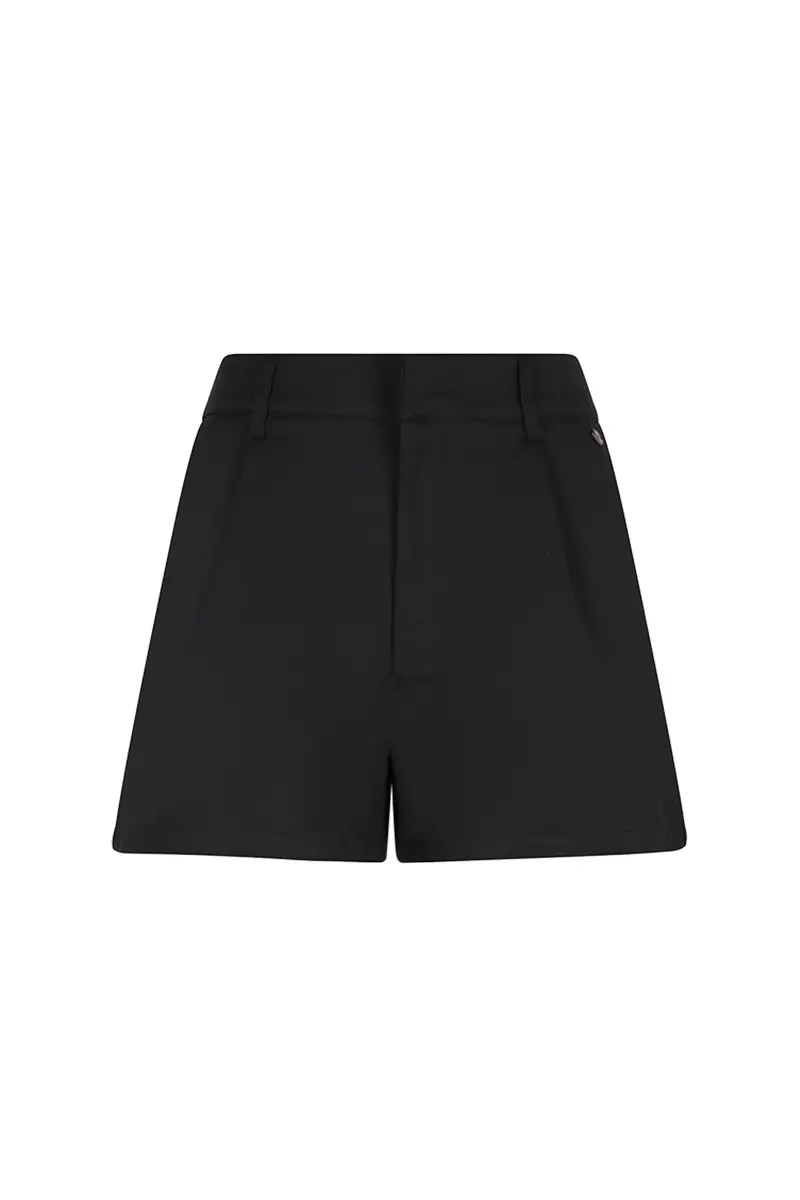 Nobell - Suki Twill Short Zwart