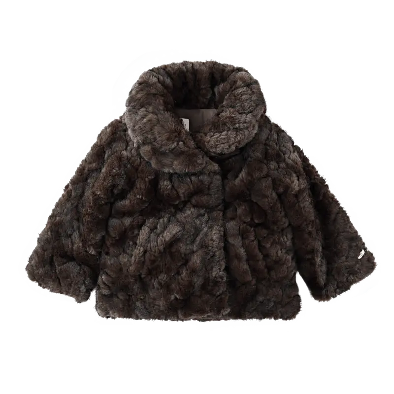 Noekie Jacket | Espresso Teddy