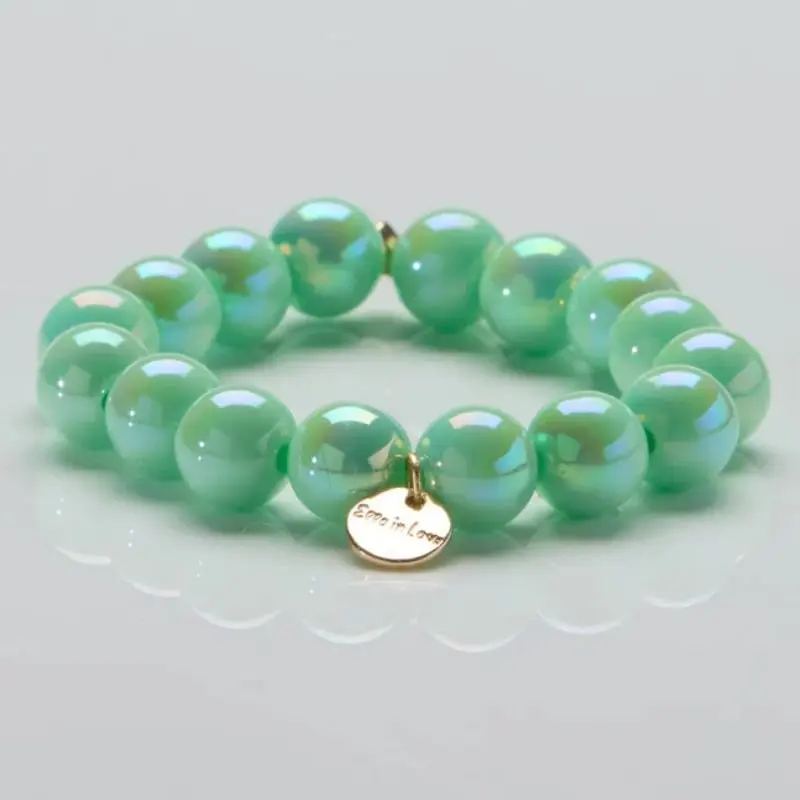 Ocean Mint parelarmband 12mm