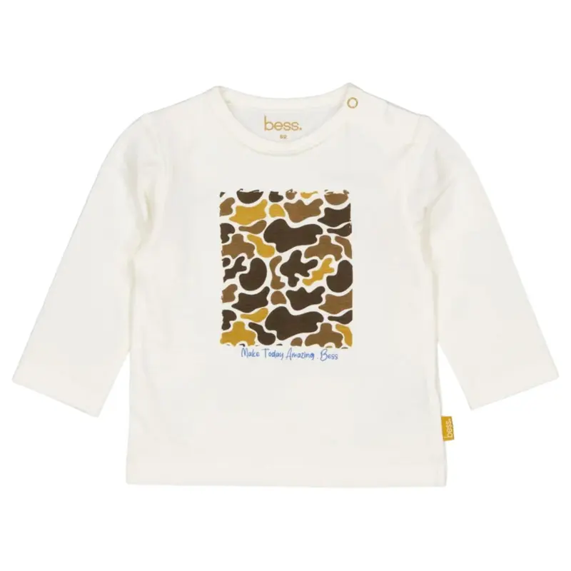 Offwhite geprinte longsleeve Albert