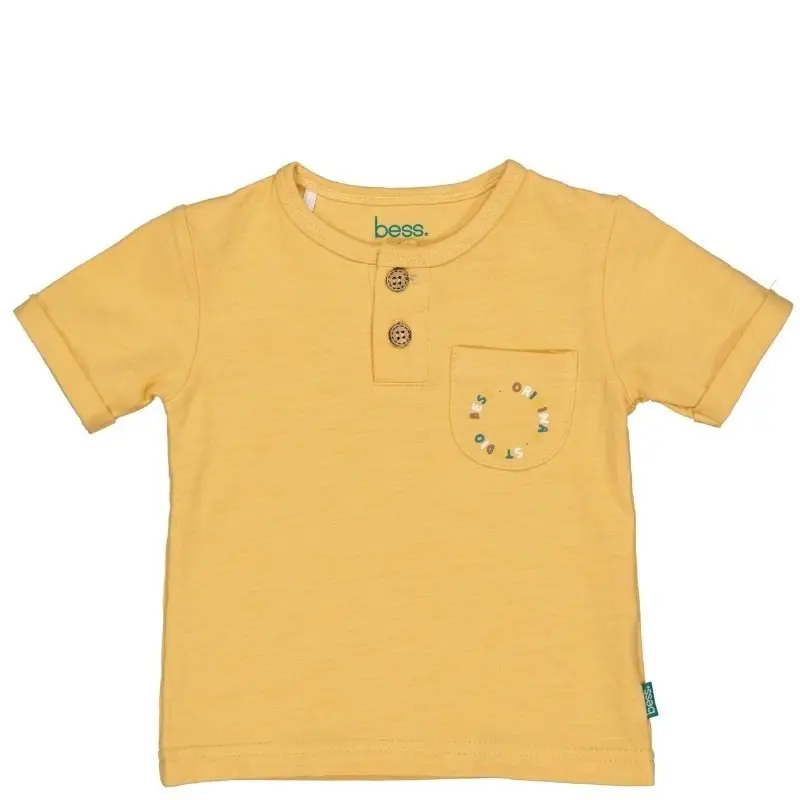 Okergeel t-shirt Pocket Original 261010